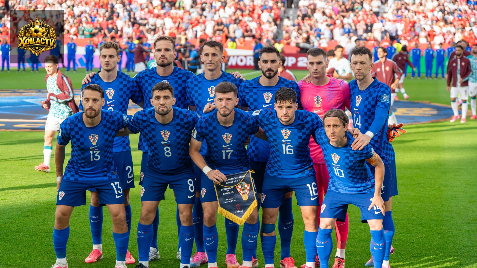 Đội hình xuất phát Croatia trước trận gặp Bồ Đào Nha năm 2026