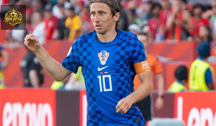 Luka Modrić thi đấu cho đội tuyển Croatia năm 2026