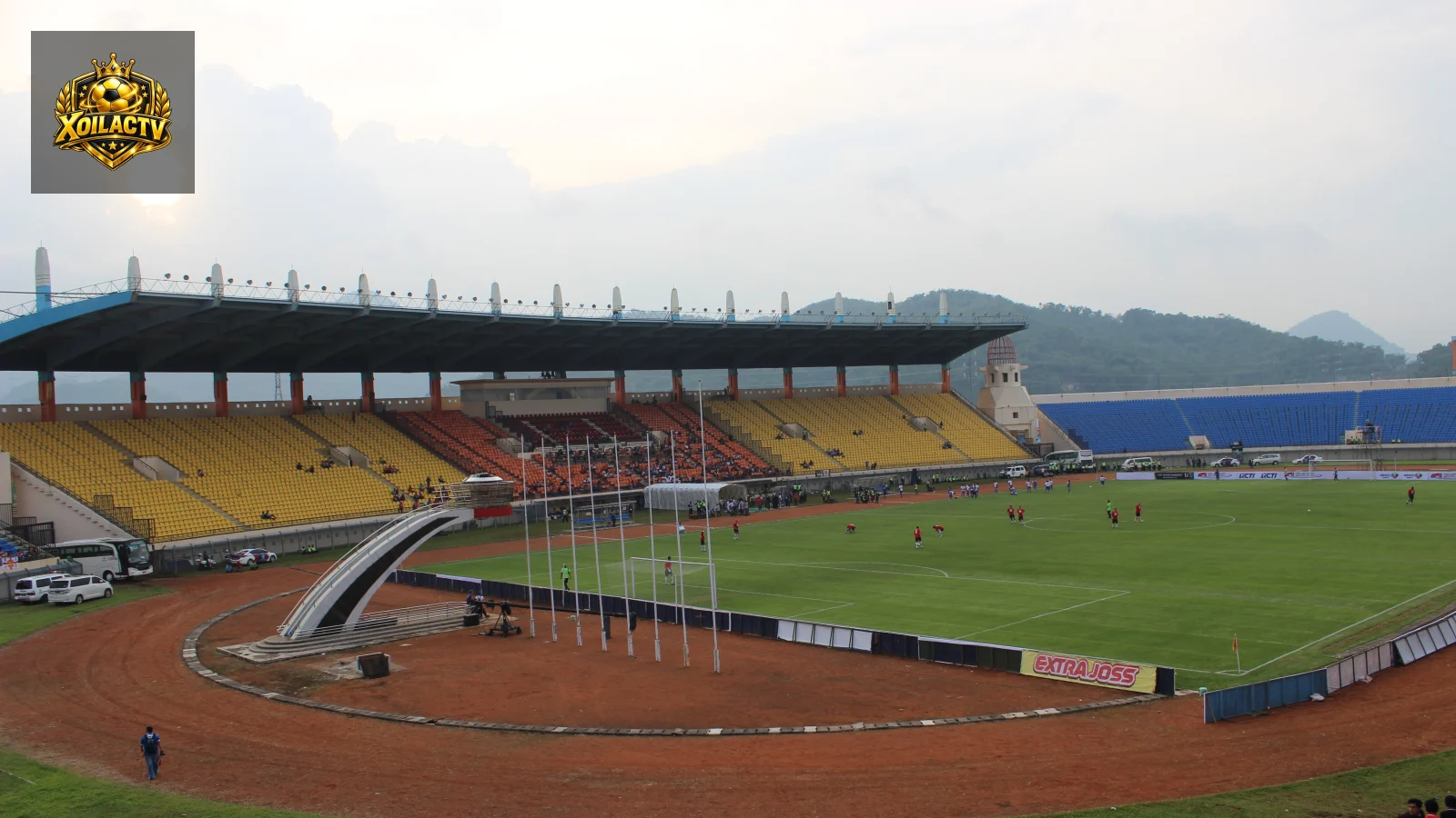 Ảnh tư liệu Persib Bandung hoặc sân Si Jalak Harupat trước trận Persib gặp Thể Công Viettel