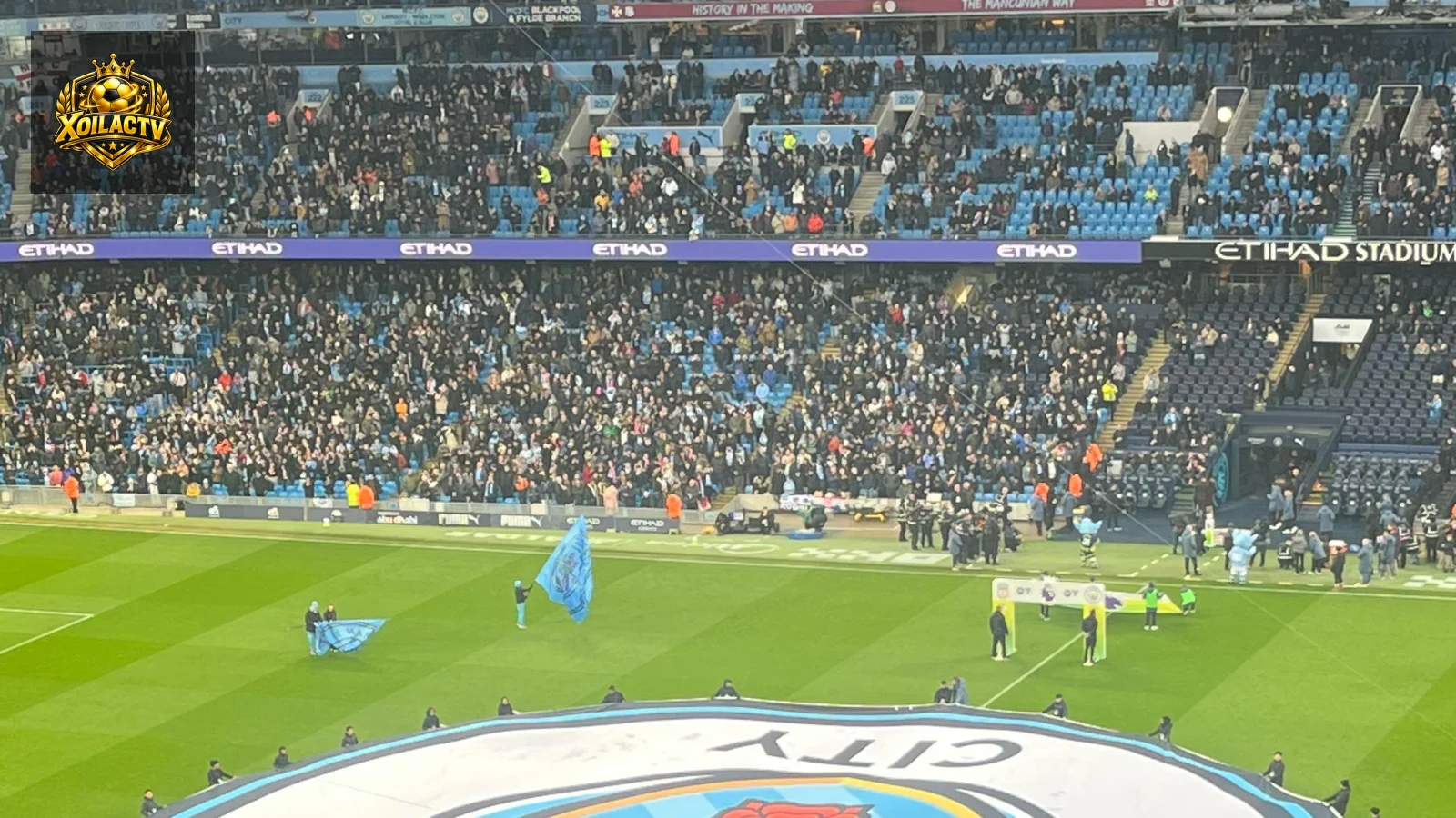 Ảnh tư liệu Liverpool và Manchester City hoặc sân Anfield