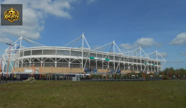 Ảnh tư liệu Coventry City hoặc Coventry Building Society Arena trước trận Coventry gặp Newcastle