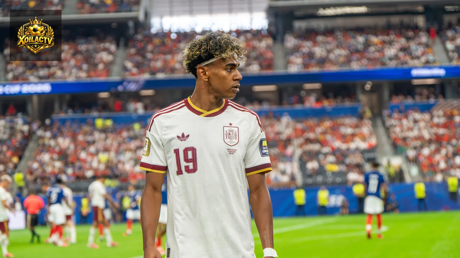 Lamine Yamal trong màu áo đội tuyển Tây Ban Nha tại World Cup 2026
