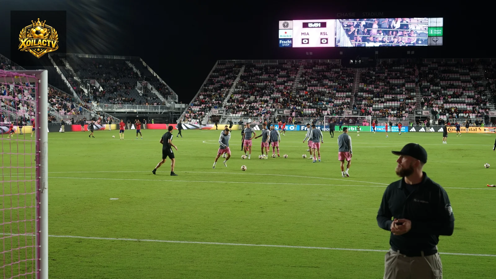 Ảnh tư liệu Inter Miami CF thi đấu trên sân nhà năm 2024