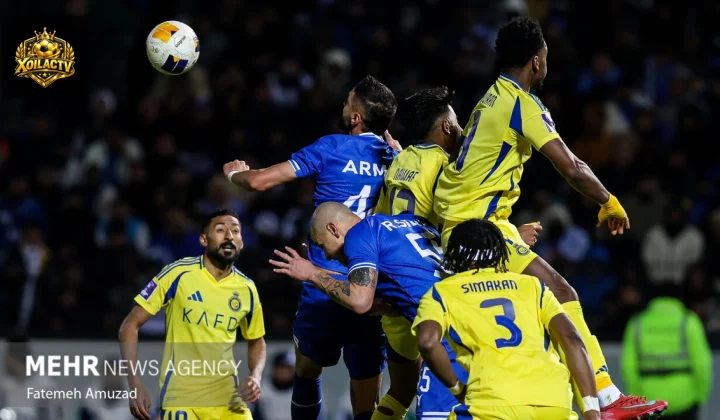 Al-Nassr trong trận đấu với Esteghlal năm 2025